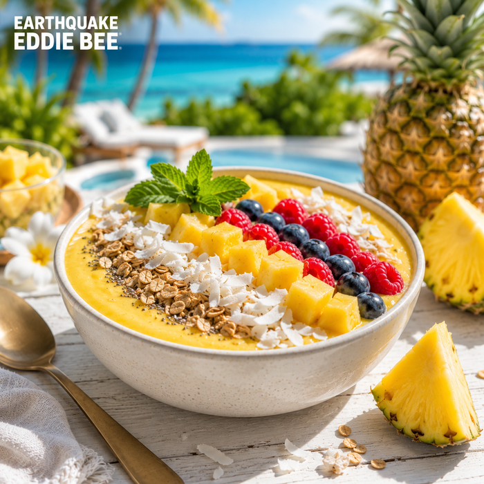 Pineapple Smoothie Bowl Recipe