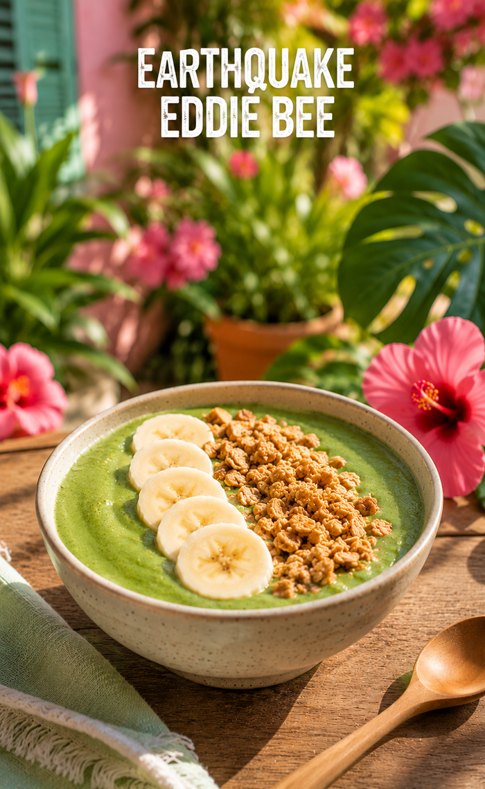 A Matcha Made in Heaven Breakfast Smoothie Bowl Recipe