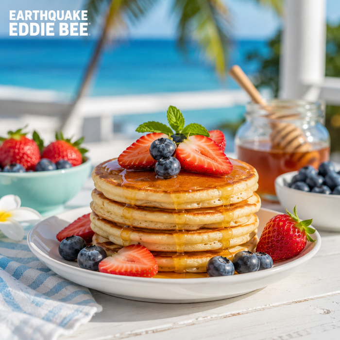 Bee Better Pancakes with Bee Pollen & Protein Mix