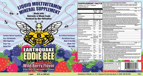 Earthquake Eddie Bee Multivitamin_nutritional_facts