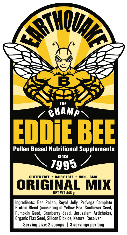 Earthquake Eddie Bee Original Mix Logo view